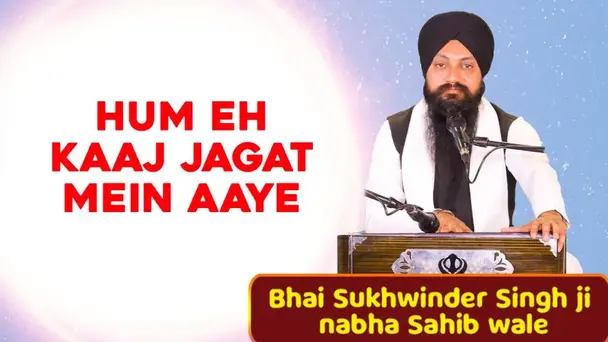 Hum Eh Kaaj Jagat Main Aaye