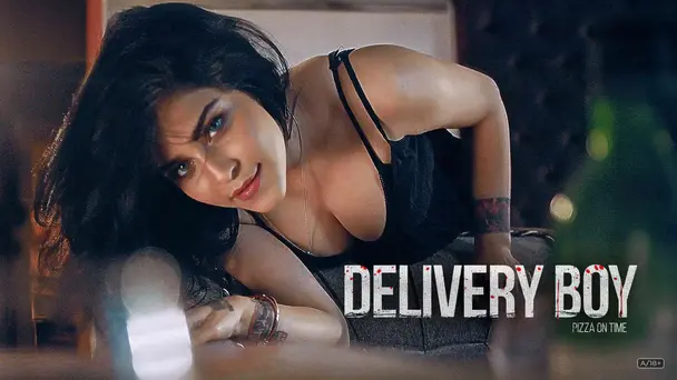 Delivery Boy Pizza On Time