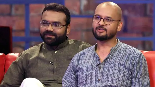 RJ Dhvanit and Smit Pandya