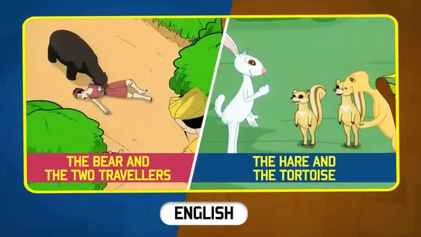 The Bear and The Two Travellers | The Hare and The Tortoise