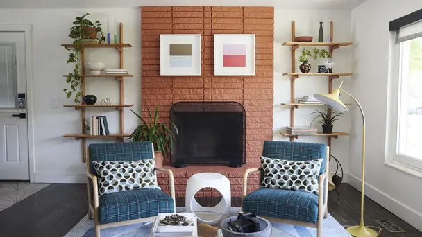 Colorful Midcentury Upgrade