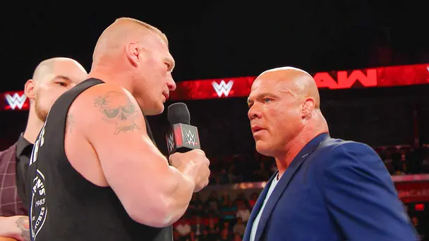 Brock Lesnar vs. Kurt Angle