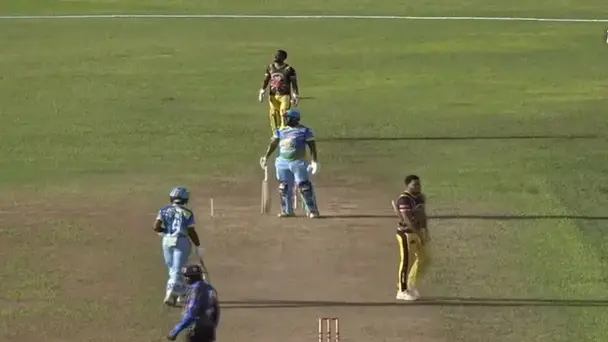 Gidron Pope injects some momentum with 31-ball 55*