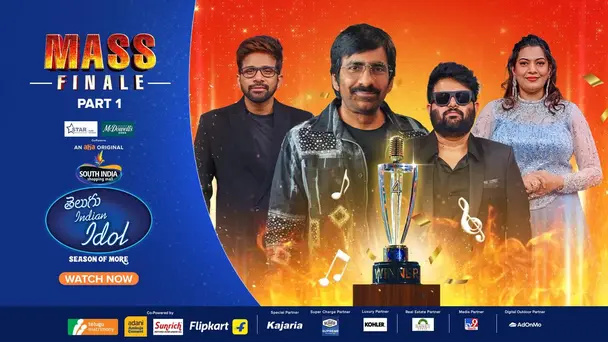 Telugu Indian Idol Season 4 - Season Of More  S4 E19 - Mass Finale Part - 1
