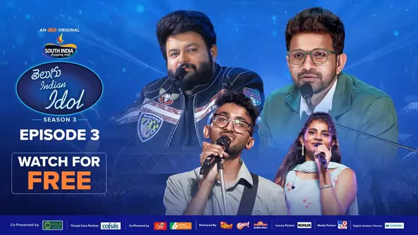 Telugu Indian Idol Season 4 - Season Of More S3 E3 - Auditions Day 3