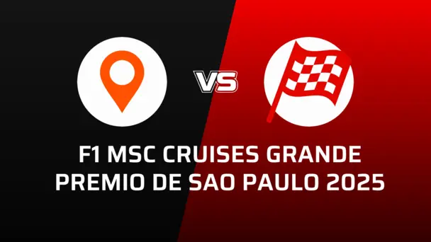 F1 MSC CRUISES GRANDE PREMIO DE SAO PAULO 2025