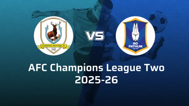 BG Pathum United VS Tampines Rovers FC