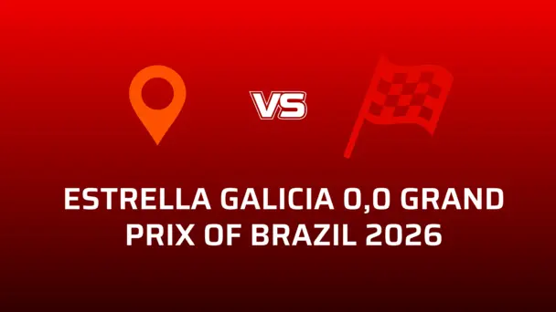 ESTRELLA GALICIA 0,0 GRAND PRIX OF BRAZIL 2026