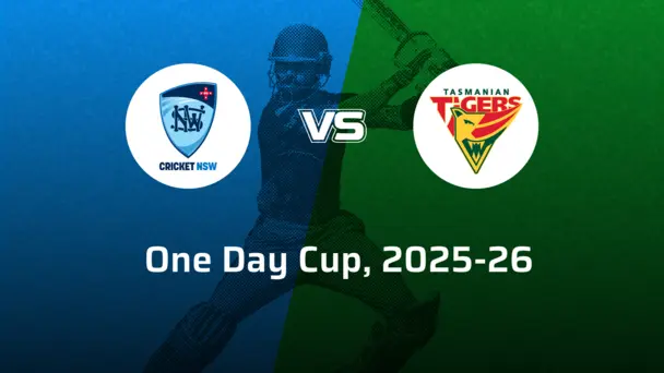Tasmania VS New South Wales