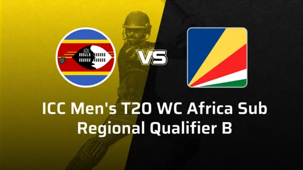 ICC Men's T20 WC Africa Sub Regional Qualifier B
