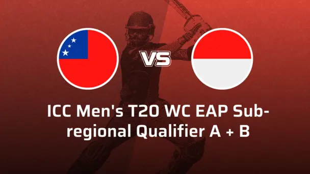 ICC Men's T20 WC EAP Sub-regional Qualifier A + B 