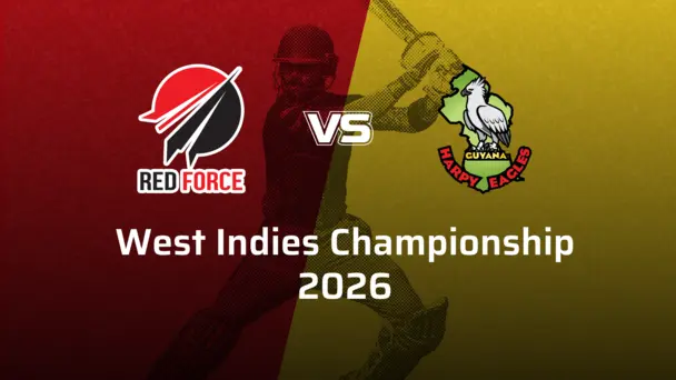Guyana Harpy Eagles VS Trinidad & Tobago Red Force