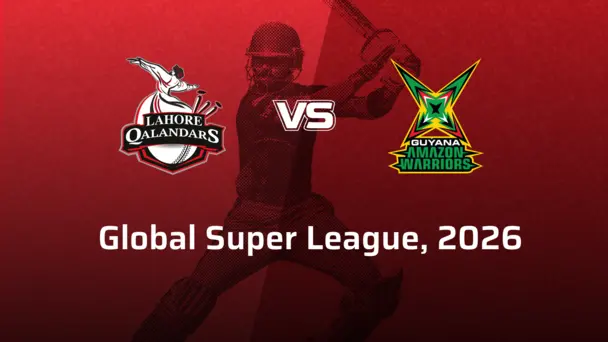 Guyana Amazon Warriors VS Lahore Qalandars