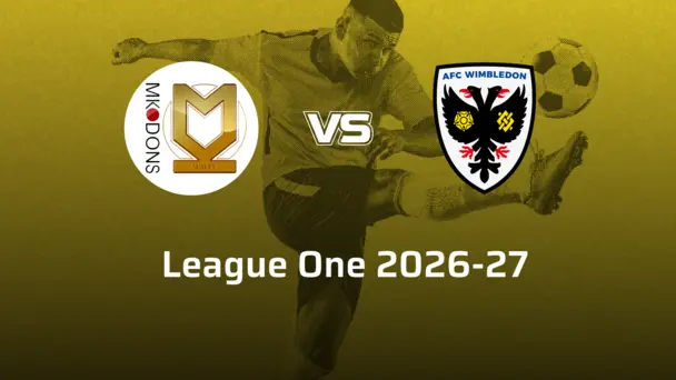 AFC Wimbledon VS MK Dons