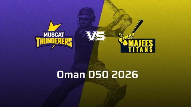 Majees Titans VS Muscat Thunders
