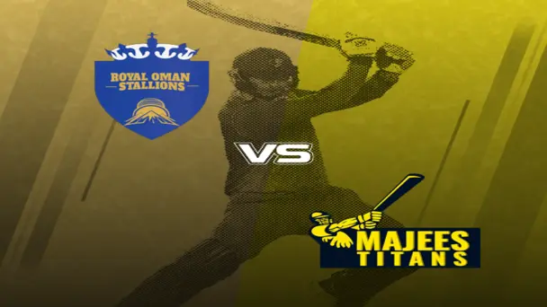 Majees Titans VS Royal Oman Stallions