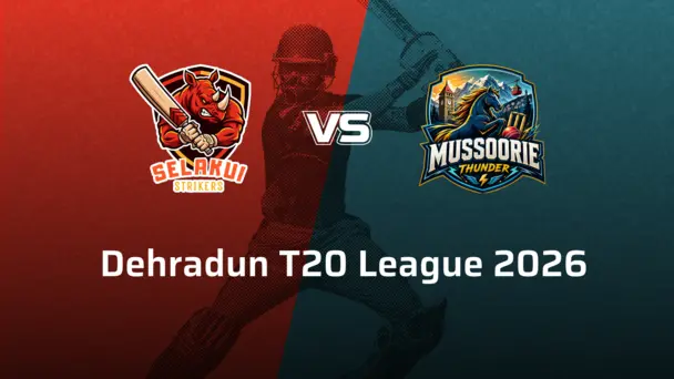 Mussoorie Thunder VS Selaqui Strikers