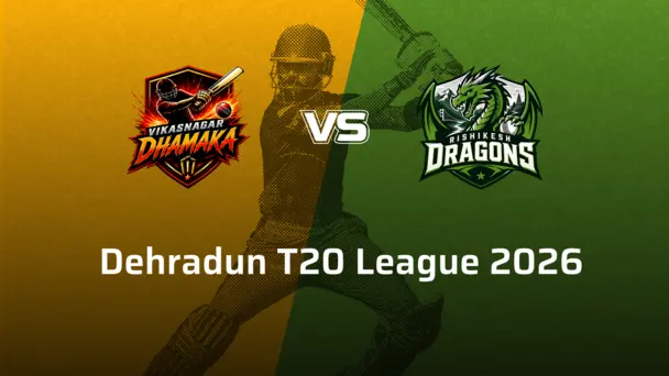 Rishikesh Dragons VS Vikasnagar Dhamaka