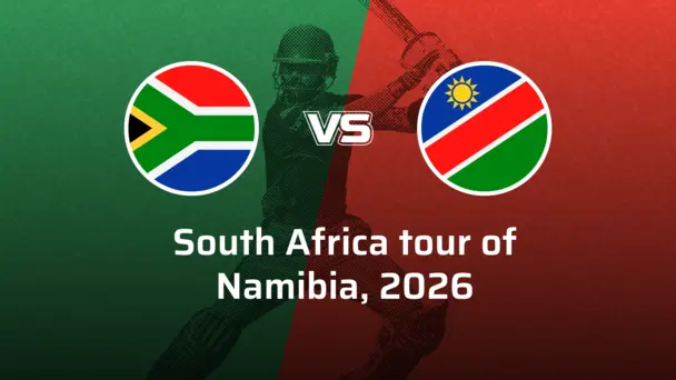 South Africa tour of Namibia, 2026