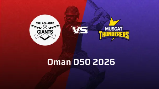 Muscat Thunders VS Yalla Shabab Giants