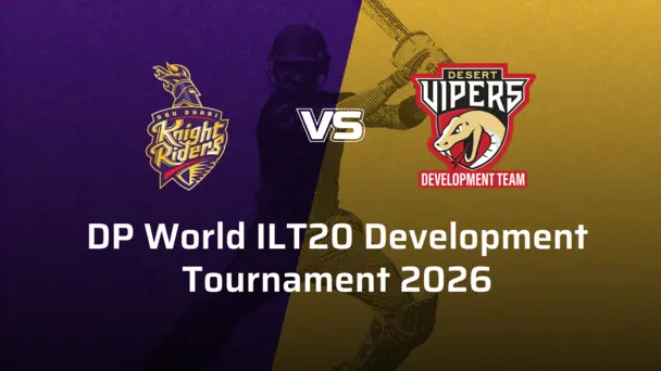 Desert Vipers Development VS Abu Dhabi Knight Riders Development