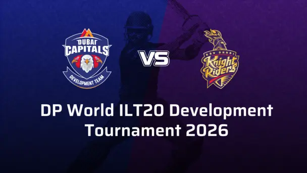 Abu Dhabi Knight Riders Development VS Dubai Capitals Development