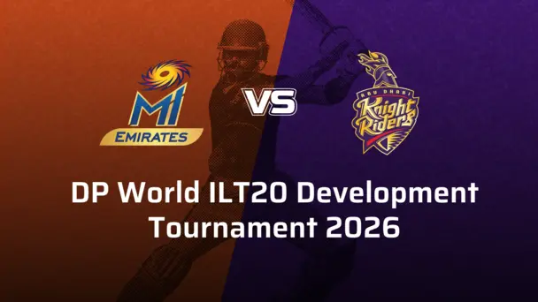 Abu Dhabi Knight Riders Development VS MI Emirates Development