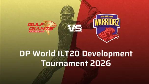 Sharjah Warriorz Development VS Gulf Giants Development