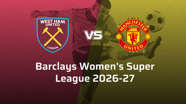Manchester United Women VS West Ham United Women