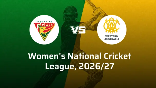 Western Australia Women VS Tasmania Women