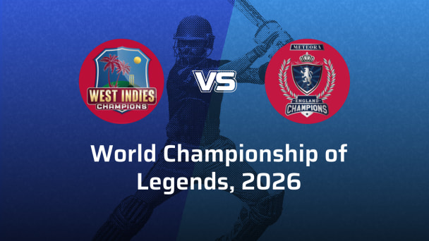 England Champions VS West Indies Champions
