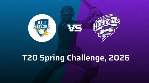 Hobart Hurricanes Women VS ACT Meteors