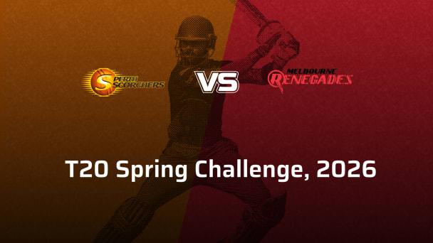 Melbourne Renegades Women VS Perth Scorchers Women