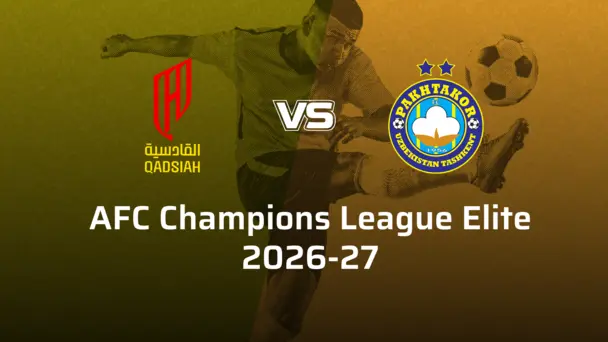 Pakhtakor Tashkent VS Al Qadisiyah