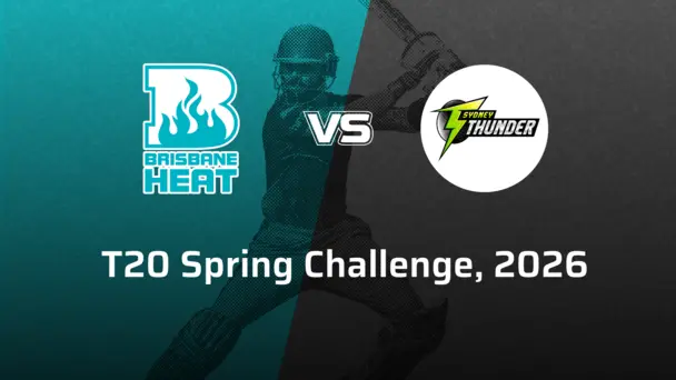 Sydney Thunder Women VS Brisbane Heat Women