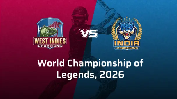 India Champions VS West Indies Champions