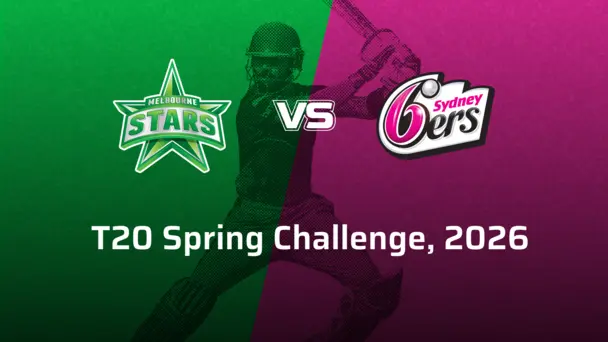 Sydney Sixers Women VS Melbourne Stars Women