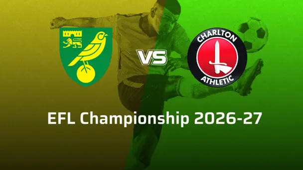 Charlton Athletic F.C VS Norwich City F.C.