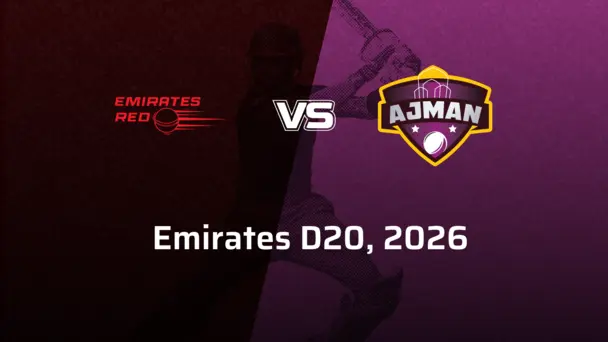 Ajman VS Emirates Red
