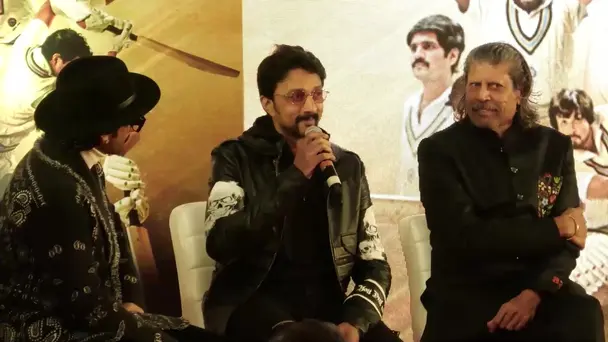 Sudeep childhood dream comes true on stage with circkter Kapil Dev