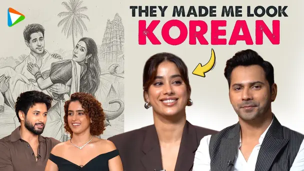 Hilarious 'GUESS THE FILM' game ft. Rohit Saraf,Sanya Malhotra,Janhvi Kapoor & Varun Dhawan