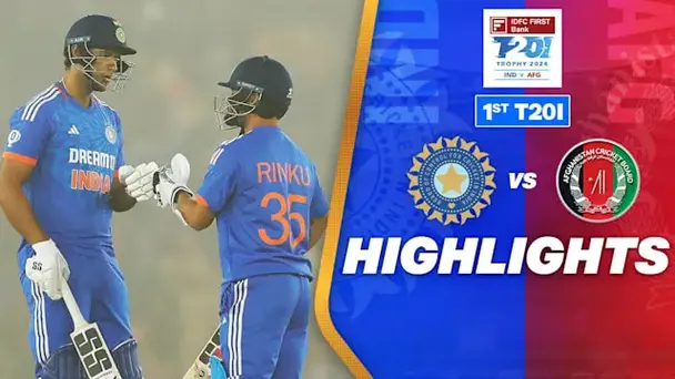 2024: India vs Afghanistan, 1st T20I Highlights