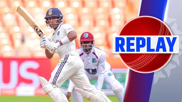1st Test: IND vs WI: Day 2 Replay