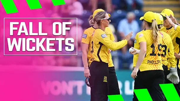Welsh Fire Fall of Wickets vs Trent Rockets