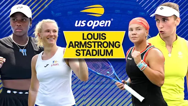 Montgomery/Krueger vs Dabrowski/Stefani: SF, Women's Doubles