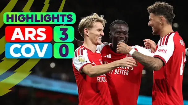 Arsenal vs Coventry City: Highlights