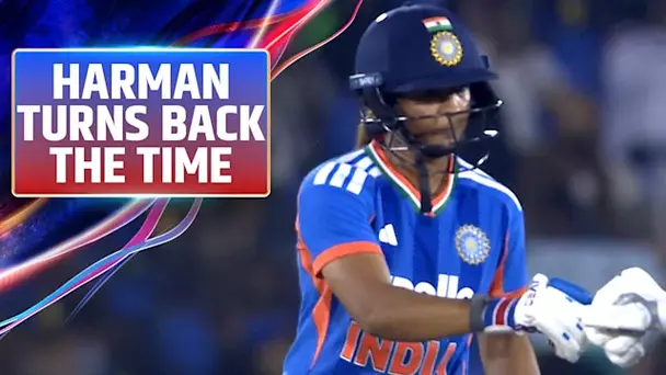 Harmanpreet Smashes 20 Runs in an Over