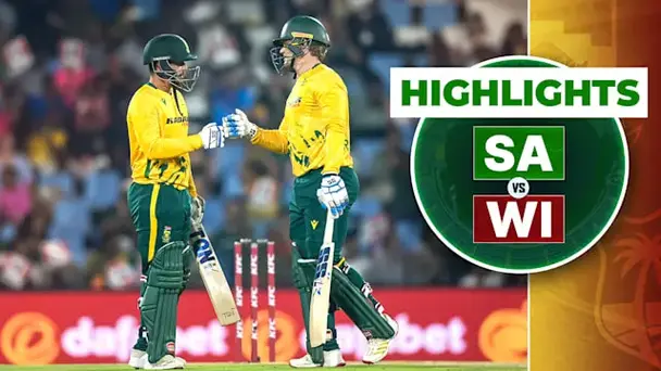 SA vs WI: 2nd T20I, Highlights