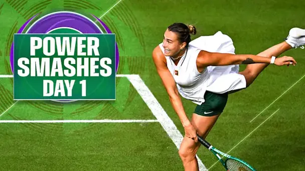 Power Smashes of Day 1 ft. Sabalenka and More