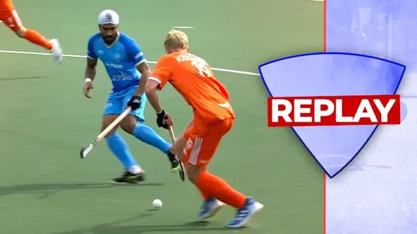 Replay: Netherlands vs India